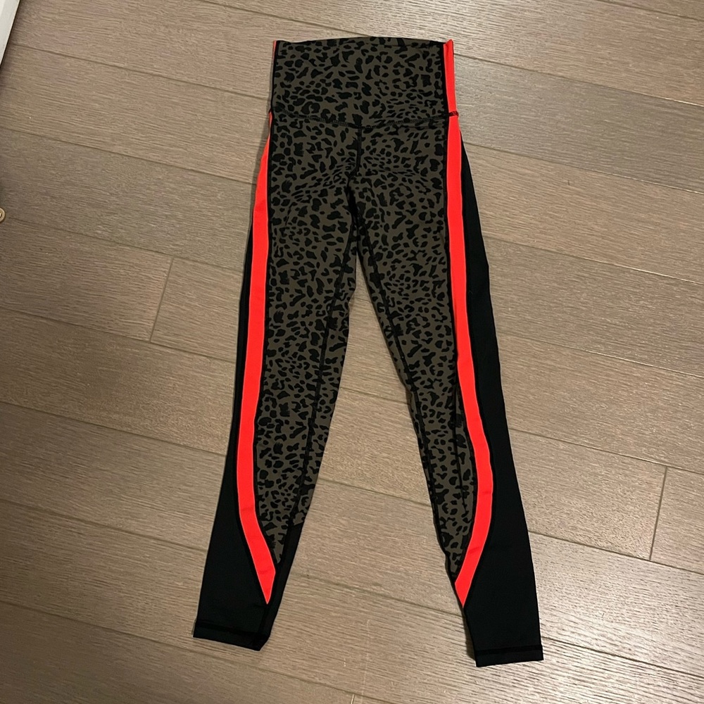 DYI Cheetah Print Green Leggings
